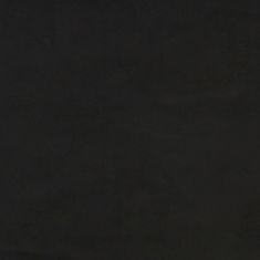 Vidaxl Kreslo čierne 63x76x80 cm zamat