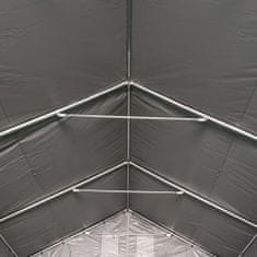 Vidaxl Úložný stan z PVC 3x6 m sivý