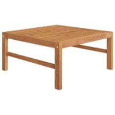 Vidaxl Záhradný stôl, 63x63x30 cm, masívne teakové drevo