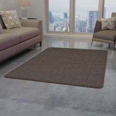Vidaxl Všívaný koberec, 120x180 cm, hnedý