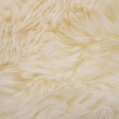 Petromila vidaXL Koberec z ovčej kože biely 60x180 cm