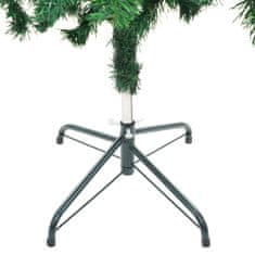 Vidaxl Umelý vianočný stromček s podstavcom, 380 vetvičiek, 150 cm