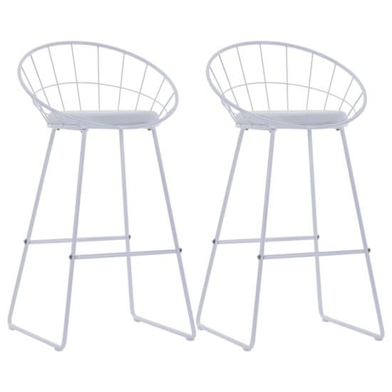 Vidaxl Barové stoličky 2 ks, umelá koža