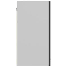 Vidaxl Závesná skrinka, sivá 60x31x60 cm, drevotrieska