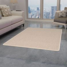 Vidaxl Všívaný koberec, 80x150 cm, béžový