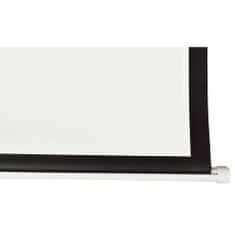 Vidaxl Manuálne premietacie plátno 160 x 90 cm, matná biela 16:9, z plafóna