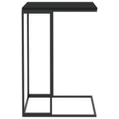 Vidaxl Príručný stolík čierny 40x30x59 cm drevotrieska