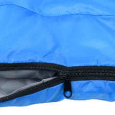 Vidaxl Ľahký obálkový spací vak modrý 1100 g 10°C