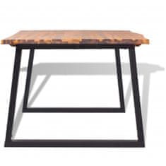 Vidaxl Jedálenský stôl z akáciového dreva, 200 x 90 cm
