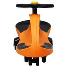 Vidaxl Samochodiace autíčko pre deti s klaksónom oranžové