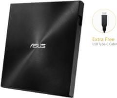 ASUS SDRW-08U9M-U (USB Type-C/A), čierna