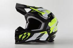 MAXX MX 633 cross helma čiernozelená reflex L