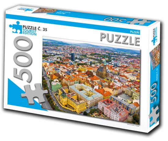 Tourist Edition Puzzle Plzeň 500 dielikov (č.35)
