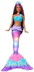Mattel Barbie Blikajúca morská panna Brunetka HDJ37