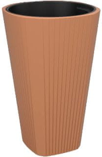 Lamela kvetináč MUZA 39x39 cm stredný výška 61 cm