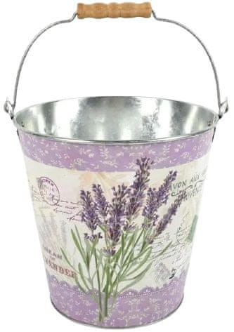 DUE ESSE Vedro Levanduľa Provence, obal na kvetináč alebo dekorácia (20,5 cm)