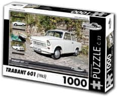 RETRO-AUTA© Puzzle č. 23 Trabant 601 (1965) 1000 dielikov