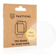 Tactical TPU Folia/Hodinky pre Samsung Galaxy Watch 46mm - Transparentná KP8557