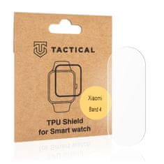 Tactical TPU Folia/Hodinky pre Xiaomi Band 4 - Transparentná KP8547