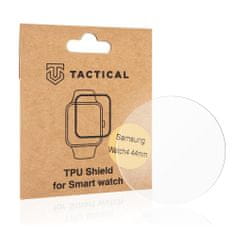 Tactical TPU Folia/Hodinky pre Samsung Galaxy Watch 4 44mm - Transparentná KP11479