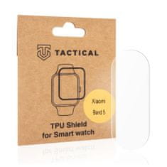 Tactical TPU Folia/Hodinky pre Xiaomi Mi Band 5 - Transparentná KP8546