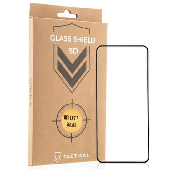 Tactical Glass Shield 5D sklo pre Realme 7 - Čierna KP11491