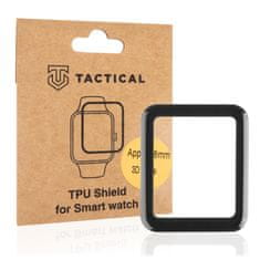 Tactical TPU Folia/Hodinky pre Apple Watch 1 38mm/Watch 2 38mm/Watch 3 38mm - Čierna KP8550