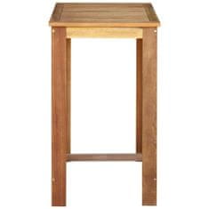 Vidaxl Barový stôl, 60x60x105 cm, masívne akáciové drevo