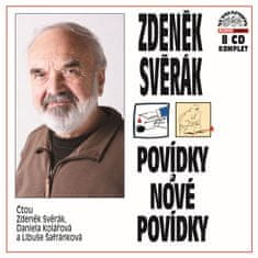 Zdeněk Svěrák: Povídky a Nové povídky Komplet 8 CD - Čtou Zdeněk Svěrák, Daniela Kolářová a Libuše Šafránková