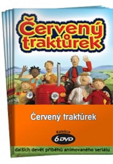 Václav Miko: Červený traktůrek 1 - 6 / kolekce 6 DVD