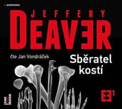 Jeffery Deaver: Sběratel kostí - CDmp3 (Čte Jan Vondráček)
