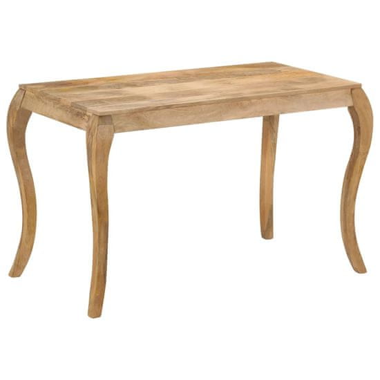 Vidaxl Jedálenský stôl z mangovníkového dreva 118x60x76 cm
