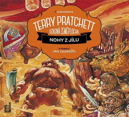 Terry Pratchett: Nohy z jílu - CDmp3 (Čte Jan Zadražil)
