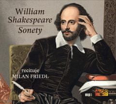 William Shakespeare: Sonety - CDmp3 (Recituje Milan Friedl)