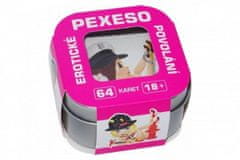 Erotické povolanie Pexeso - 64 karet v plechové krabičce 6,5x6,5x4cm