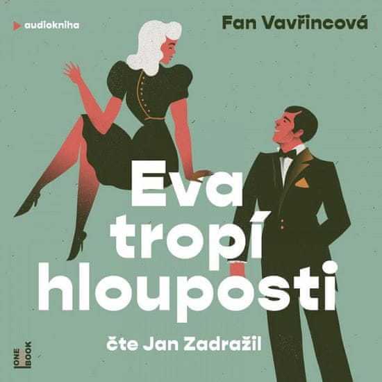 Fan Vavřincová: Eva tropí hlouposti - CDmp3 (Čte Jan Zadražil)