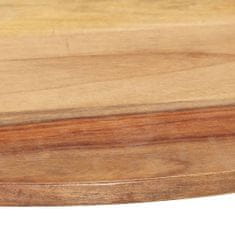 Vidaxl Stolová doska, drevený masív sheesham, okrúhla 15-16 mm, 50 cm