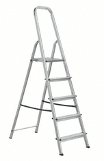 ELKOP Rebrík schodíkový ALW 405, 5 stupňov (4+1), 5 stupňov (4+1)