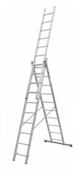 ELKOP Univerzálny 3-dielny, výsuvný rebrík VHR Hobby 3x10