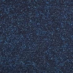 Vidaxl Samolepiace nášľapy na schody 15 ks námornícke modré 65x21x4 cm vpichovaná textília