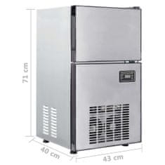 Vidaxl Výrobník ľadových kociek 420 W 50 kg / 24 h