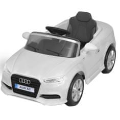 Vidaxl Elekktrické detské auto s diaľkovým ovladaním Audi A3, biele