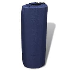 Vidaxl Modrá samonafukovacia karimatka 190 x 130 x 5 cm (pre dvoch)