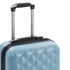Petromila vidaXL Cestovný kufor s tvrdým krytom modrý ABS