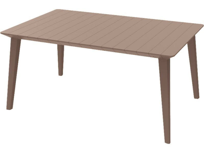 CURVER ALLIBERT LIMA 160 stôl 157 x 98 x 74 cm, Cappucino