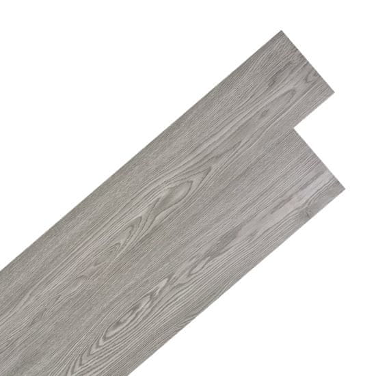 Vidaxl Samolepiace podlahové dosky z PVC 5,02 m2, 2 mm, tmavosivá