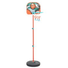 Vidaxl Prenosný basketbalový set, nastaviteľný, 133-160 cm