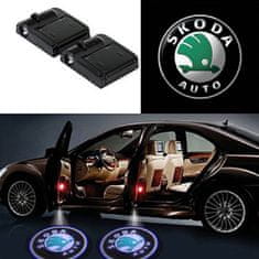 Alum online LED logo projektor značky automobilu na dvere