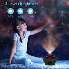 Alum online LED projektor nočnej oblohy so zvukmi