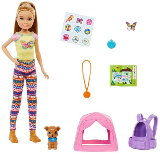 Mattel Barbie Dreamhouse adventures Kempujúca sestra so zvieratkom Stacie HDF69